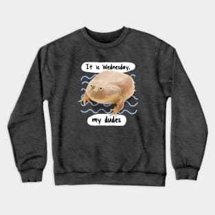 It is Wednesday my Dudes V4 Crewneck Sweatshirt